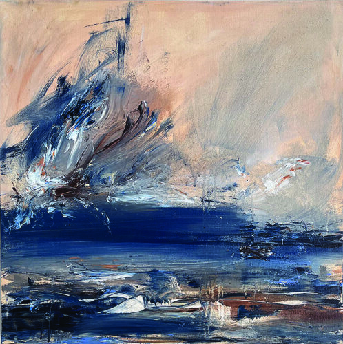 Bokone displays many moods with abstract paintings | News, Sports, Jobs ...